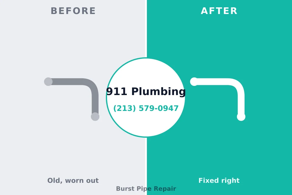 Before and after: plumbing company Manchaca, TX